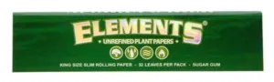 ELEMENTS_Green_king_size_slim_box_cannacity