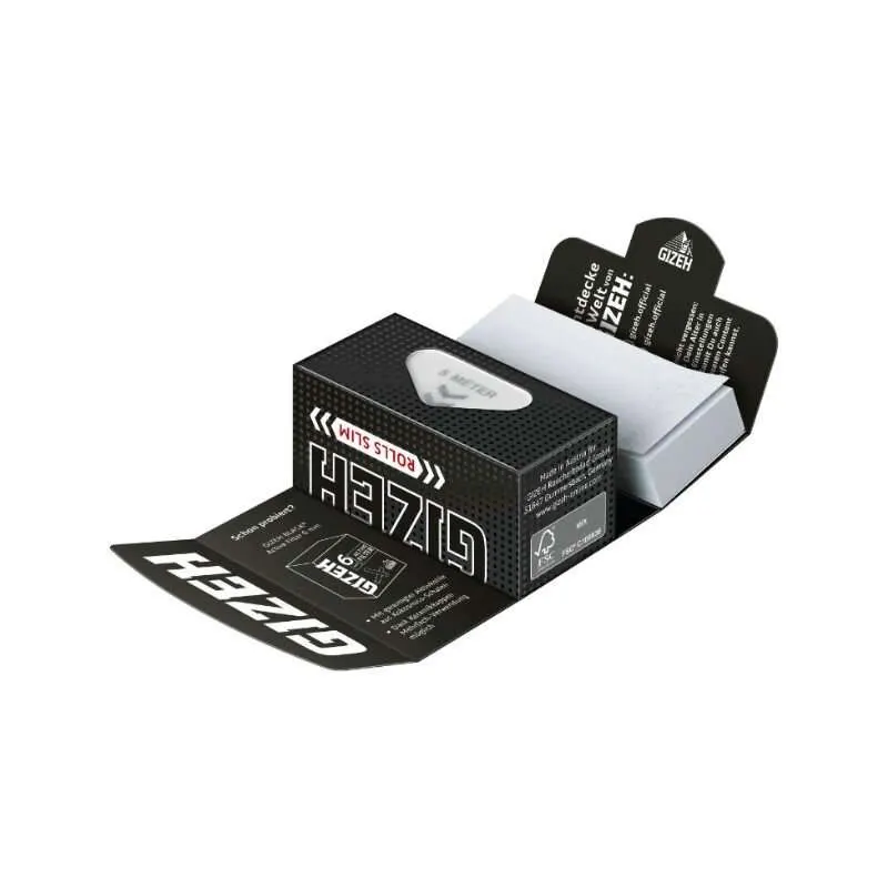 GIZEH_black_rolls_slim_5m_Tips_display_cannacity onlineshop schweiz bester headshop