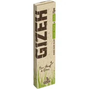 GIZEH_bio hanf_gras_king_size_slim_tips_display_caci headshop schweiz