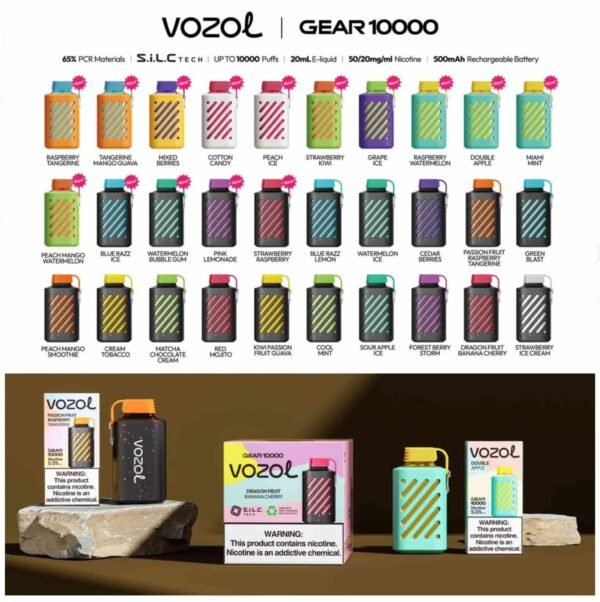 vozol gear 10000 alle flavors schweiz