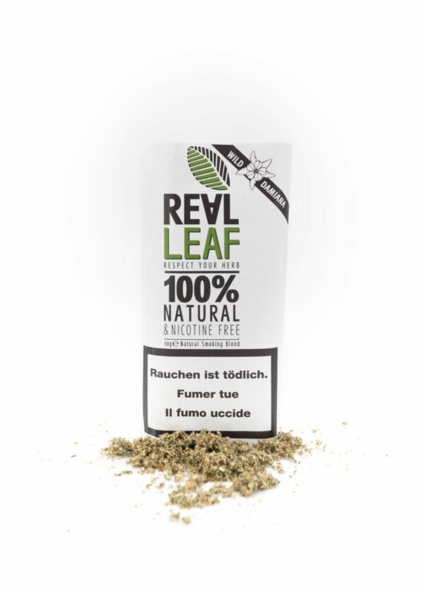 real leaf damiana tabakersatz schweiz onlineshop kaufen