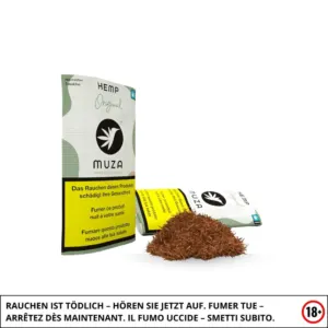 MUZA Hemp Original Tabakersatz 20 g | Nikotinfrei