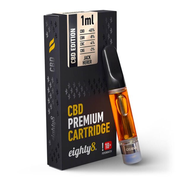 Eighty8 – Jack Herer CBD Cartridge 510 gewinde kaufen schweiz