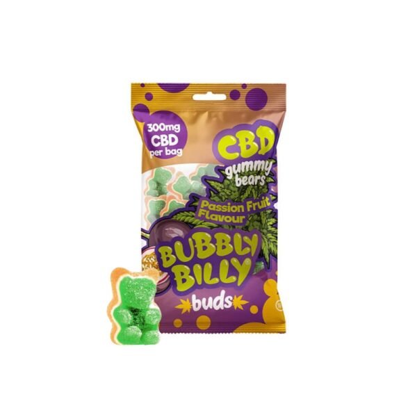 CBD Gummibärchen Passionsfrucht 300 mg | Bubbly Billy | Cannacity Schweiz kaufen oder bestellen
