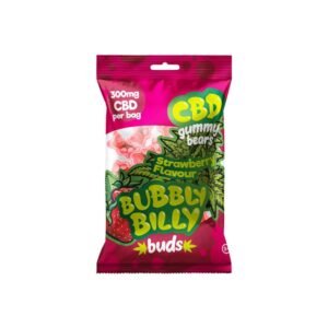 CBD Gummibärchen Erdbeere 300 mg | Bubbly Billy | Cannacity Schweiz